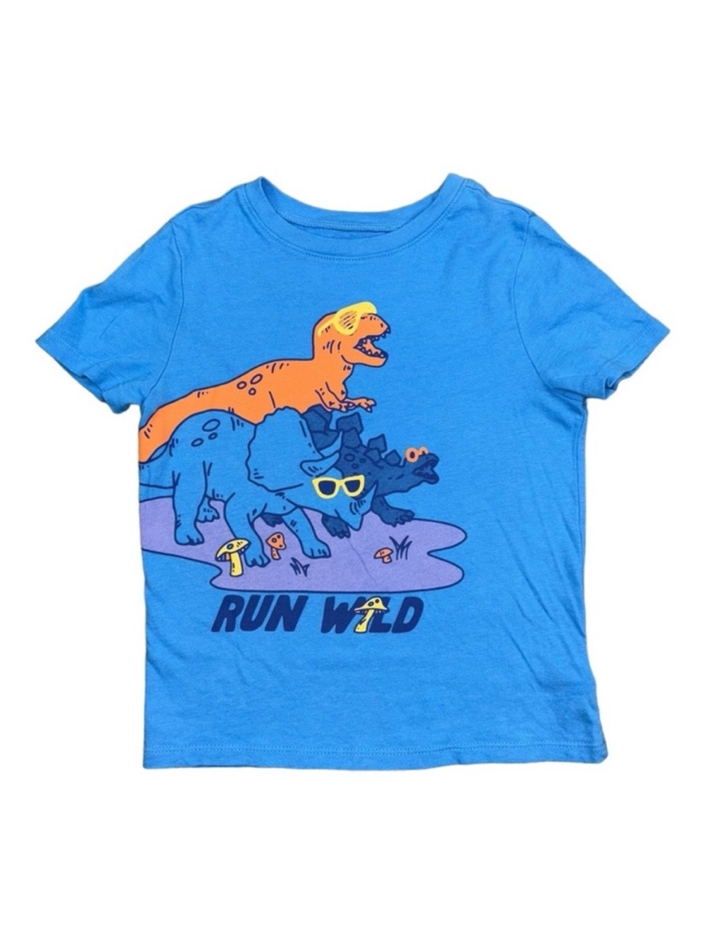 Like New Old Navy Dinosaur T Shirt 5T Blue